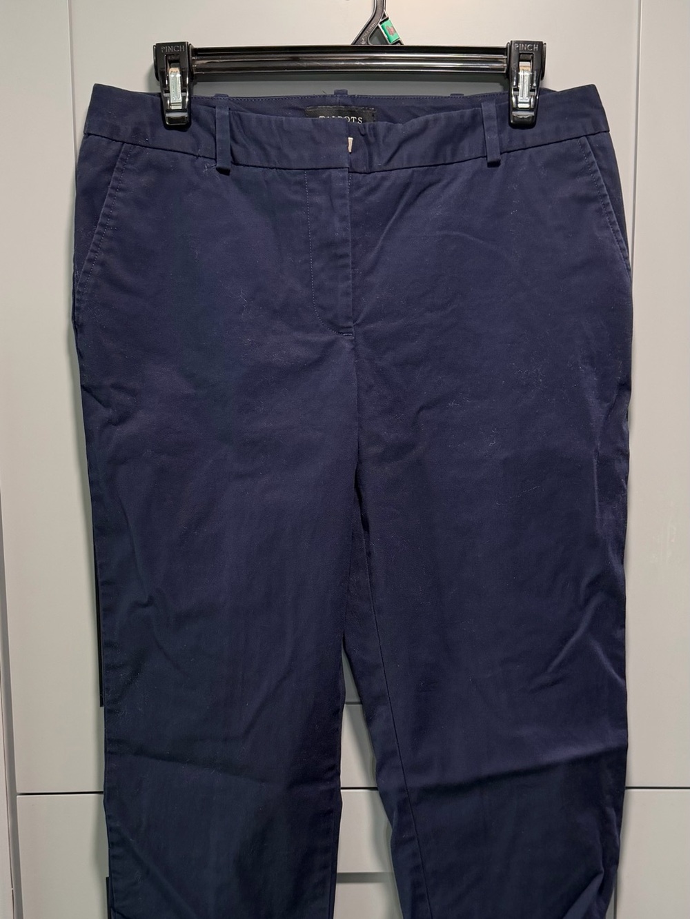 Talbots Women's Signature Crop Pants, Navy Blue, Size 6